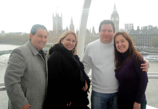 Circuito Chic, Londres, João Lima, Fátima Lima, Euder Ribeiro, Tanara Lima Ribeiro