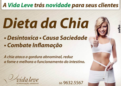 Circuito Chic, Vida Leve, Dieta da Chia