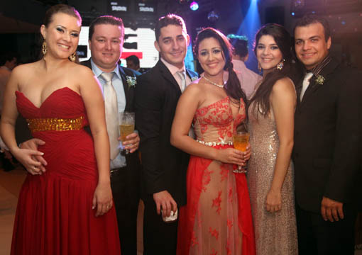 Raul Antunes, Jéssica Bortolatto, Thais Ferreira, Silvio Cesar Verdelio