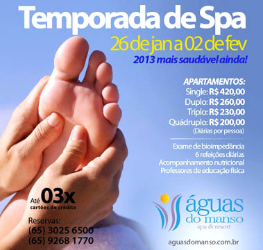 Circuito Chic, hotel Águas do Manso Spa & Resort