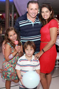 Circuito Chic, Adilmar Sartori, Marcia Sartori, João Guilherme Sartori, Maria Eduarda Sartori