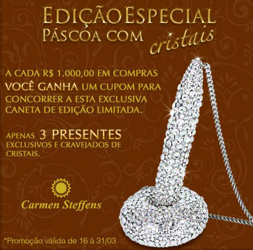 Circuito Chic, Carmen Steffens, Cheias de Graça, Páscoa com Cristais