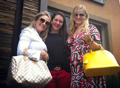 Circuito Chic, Aline VIécili Crespani, Louise Iombriller, Daniella Cavenague