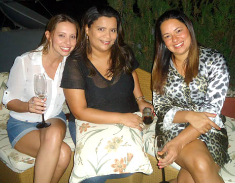 circuito chic Francieli Bortolin Nardes, Ethiene Brandão, Geraldina Nunes Manoel