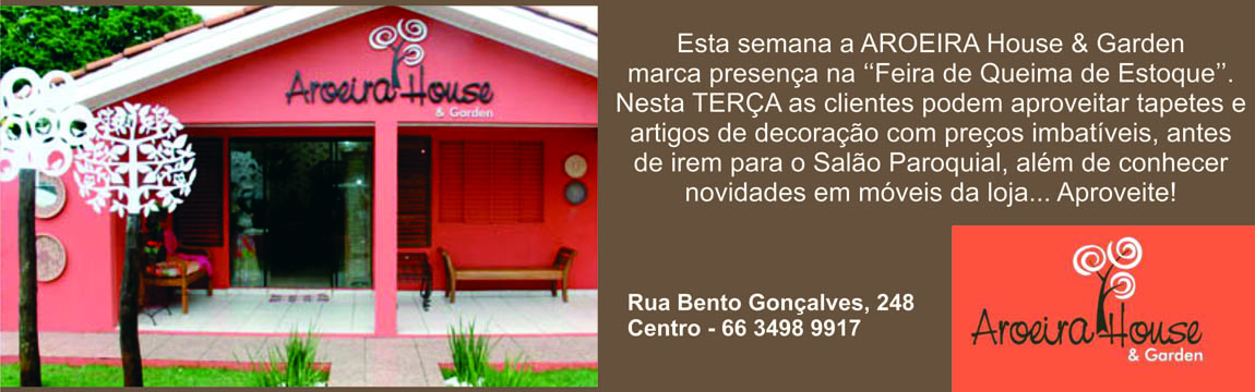 circuito chic, Aroeira House & Garden