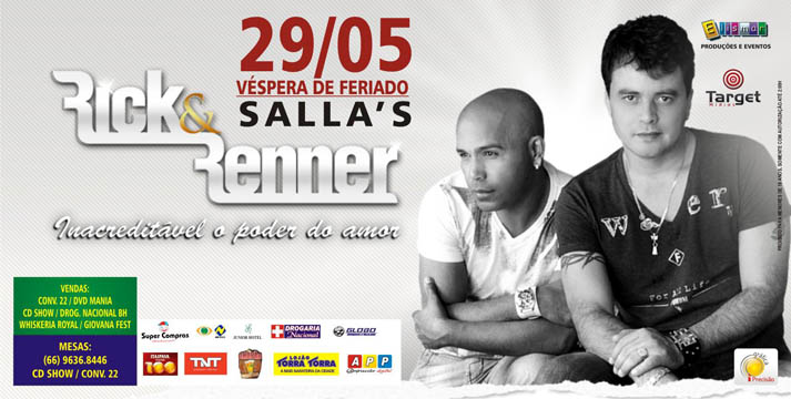 circuito chic, Rick & Renner, Elismar Produções