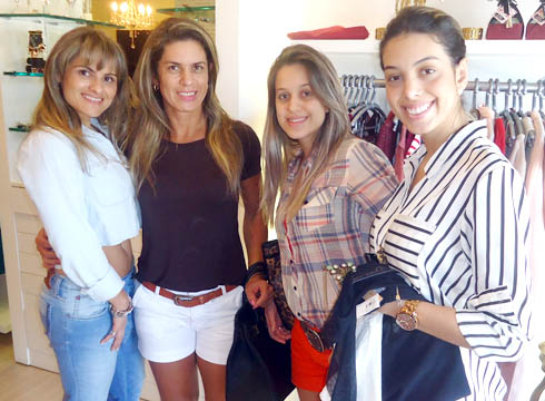 circuito chic; Zaie; Andrea Machado; Bruna Romagnoli; Cida Romagnoli; Eduarda Romagnoli