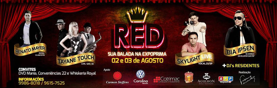 circuito chic; Balada Red; Expoprima 2013