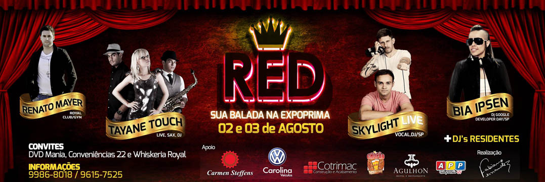 circuito chic; Balada Red; Expoprima 2013