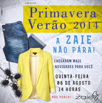 circuito chic; Zaie; Primavera Verão 2014