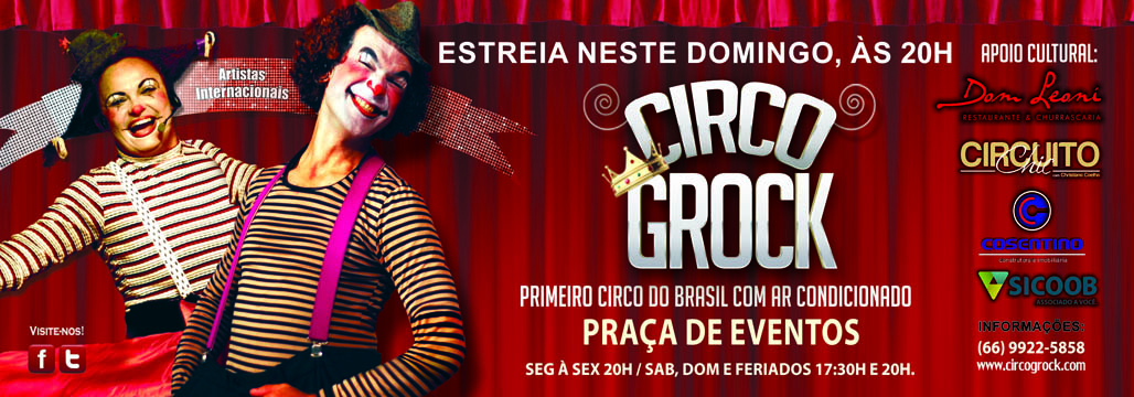 circuito chic; coluna christiano coelho; Circo Grock