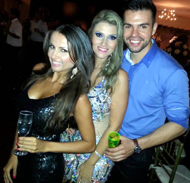 coluna christiano coelho; circuito chic; Fernanda Prado; Fabiane Guilherme; Dhoglas Borges