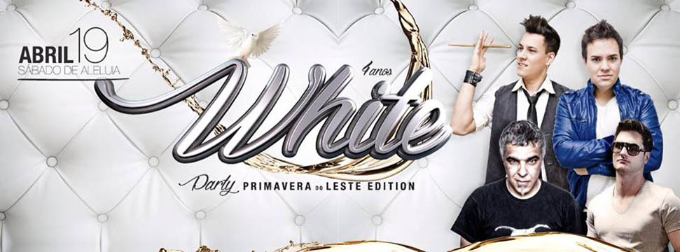 coluna circuito chic; Eleven Club; White Party 2014