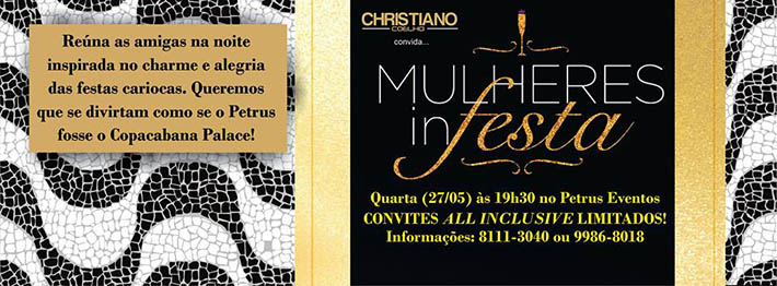 coluna christiano coelho circuito chic casamento Jocasta Lourencette e Loran de Pieri