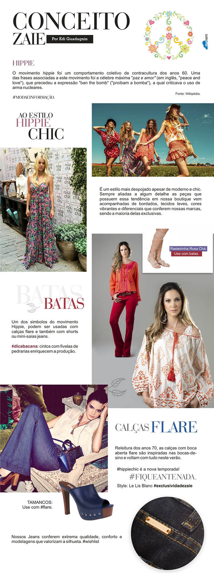 Conceito Zaie Hippie Chic Edi Guadagnin