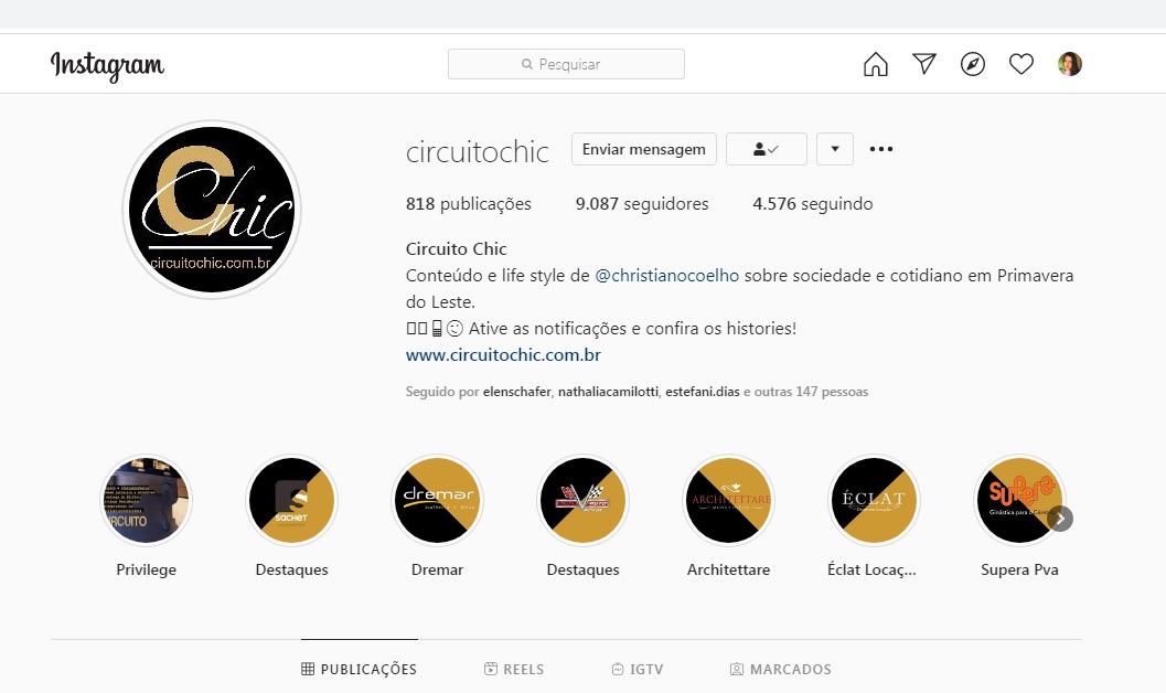 circuito chic;